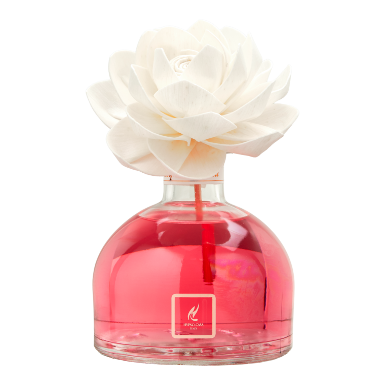 Diffusore con fiore Rosa Fiori di Magnolia 250ML