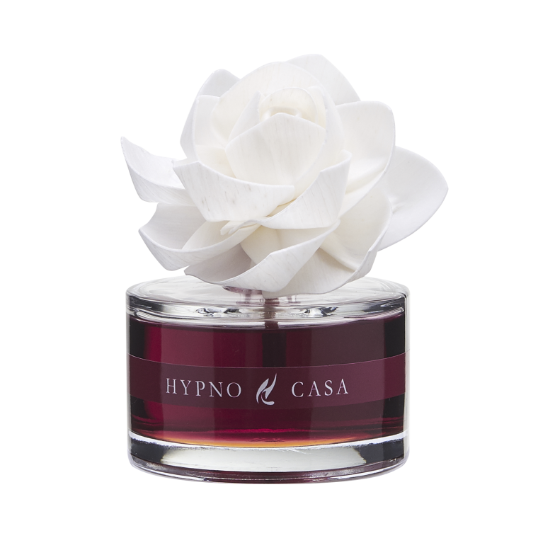 Diffusore con fiore Rosa Mosto d’Autunno 60ML