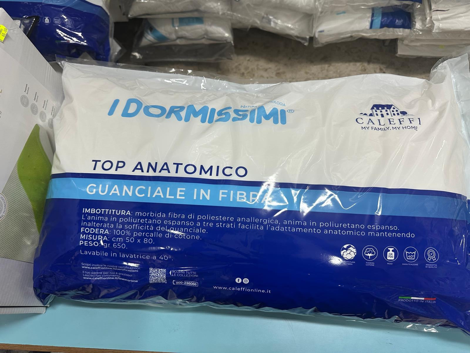 Guanciale Caleffi Top Anatomico