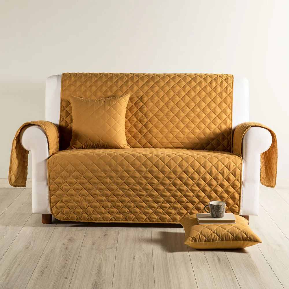 Copridivano In Microfibra Modern Salvadivano 1 Posto oro