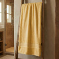 Telo Doccia In Spugna Di Cotone 500 grammi GIALLO  Dubai - Daltex
