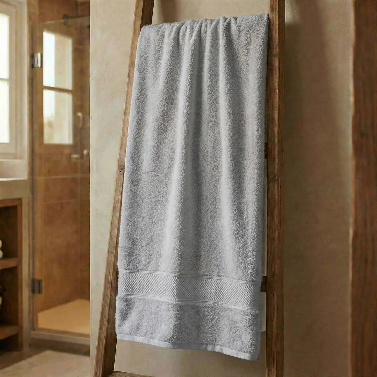 Telo Doccia In Spugna Di Cotone 500 grammi PERLA Dubai - Daltex